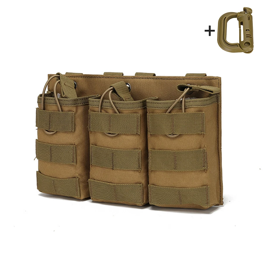 Bolsa MOLLE táctica para walkie-talkie y móvil, acceso rápido