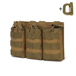 Bolsa MOLLE táctica para walkie-talkie y móvil, acceso rápido