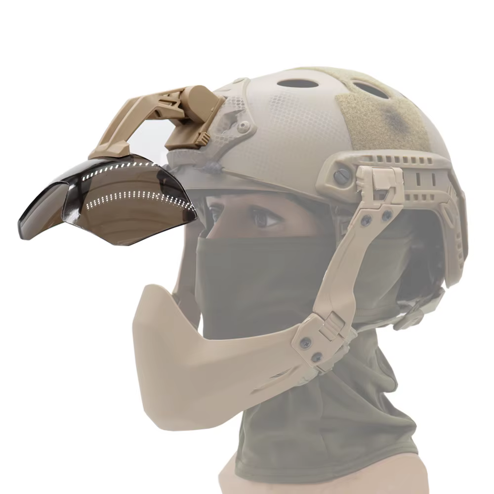 Batlsking Viper – Gafas tácticas transparentes antivaho Airsoft Paintball - imagen 4