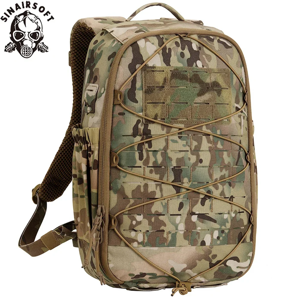 SINAIRSOFT Mochila táctica de nailon ripstop multifuncional EDC - imagen 3