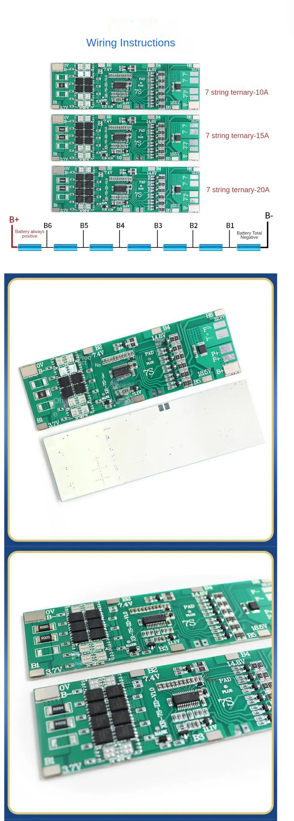 Placa protectora y pistas de circuito