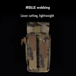 Portacargador MOLLE táctico ajustable para rifle en airsoft y paintball