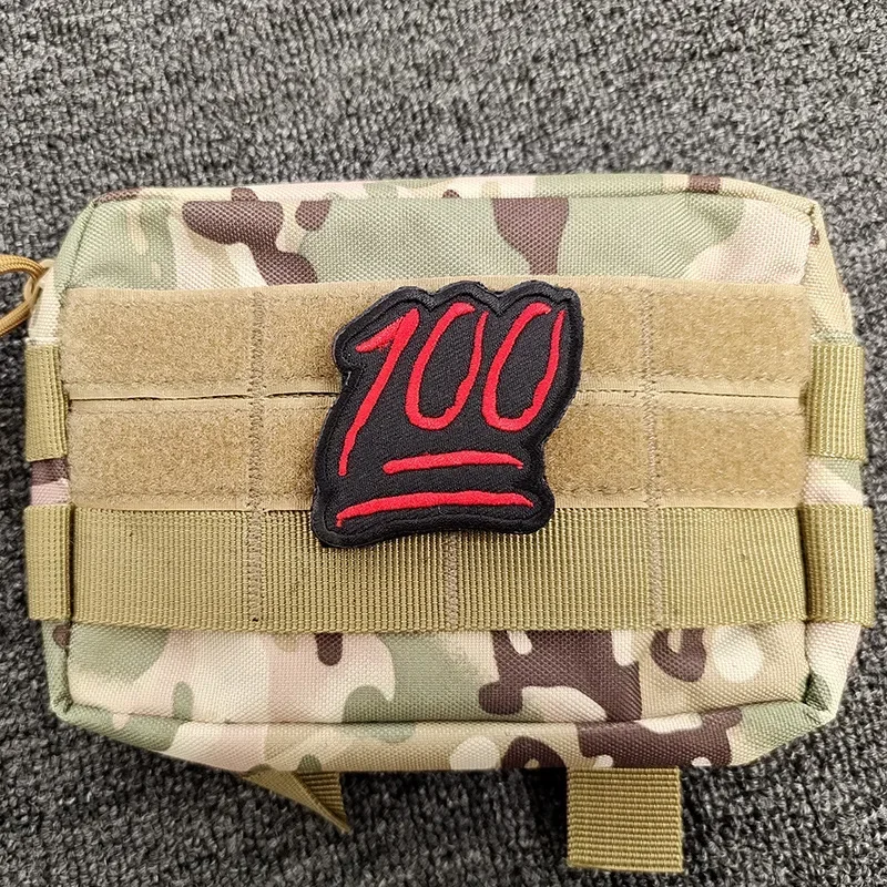 Parche de moral táctico bordado con velcro para mochila - imagen 3