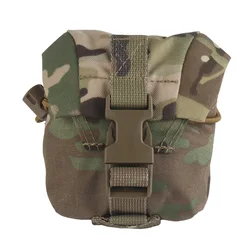 Bolsa táctica MOLLE elástica granadas M67 con montaje y presilla