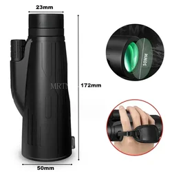 Monocular de largo alcance gran aumento para observación exterior