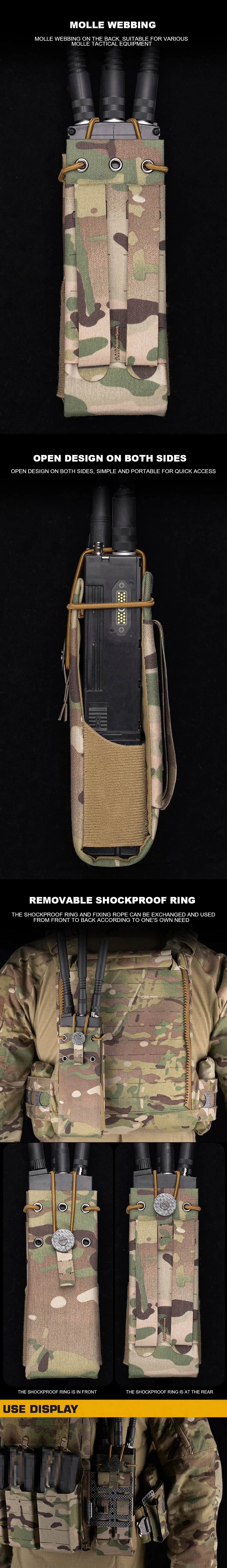 Pocheta en Coyote Brown con cierre