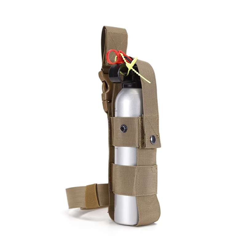 Funda táctica pierna para botella agua y hervidor MK9