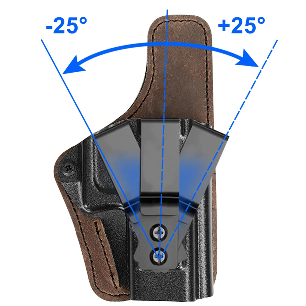 Funda táctica IWB para pistola derecha, transporte oculto - imagen 2