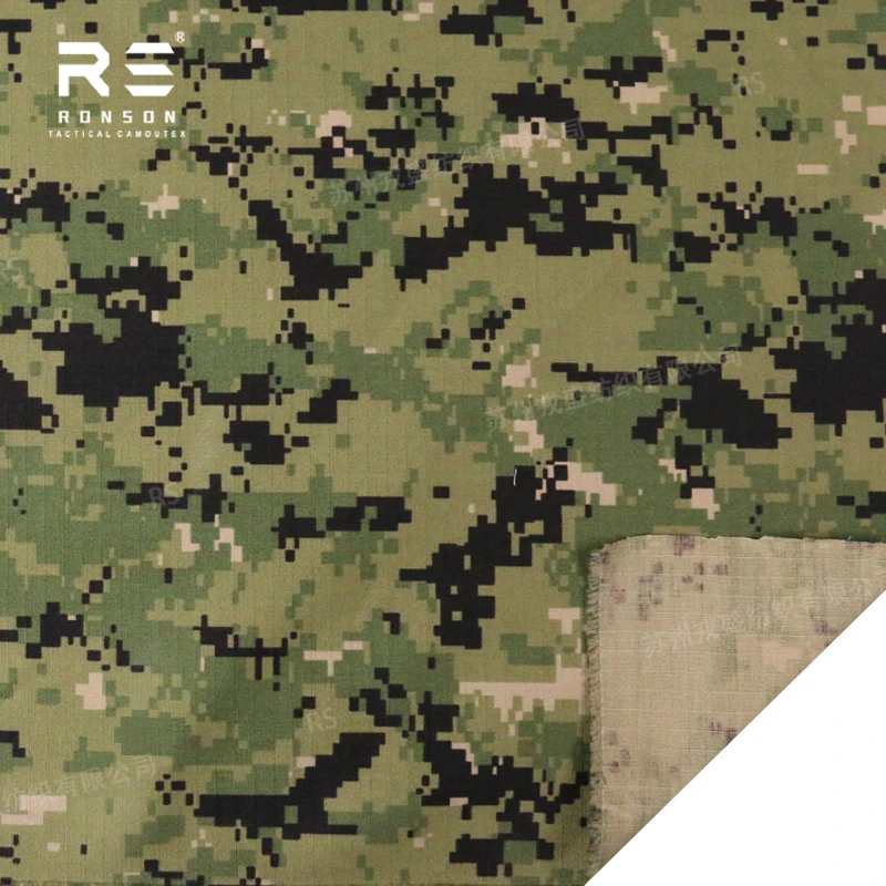Tela táctica Ripstop AOR2 para uniformes militares y outdoor