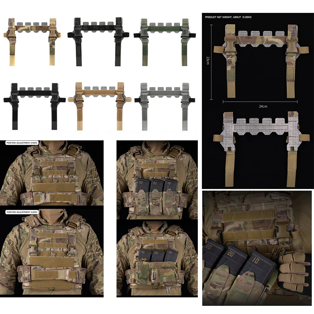 CS AVS adaptador placa rápida para chaleco MBAV MOLLE - imagen 5