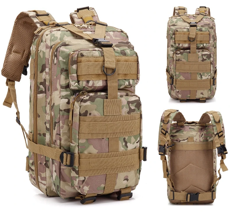 Mochila táctica camuflaje nailon para caza, pesca y trekking - imagen 2