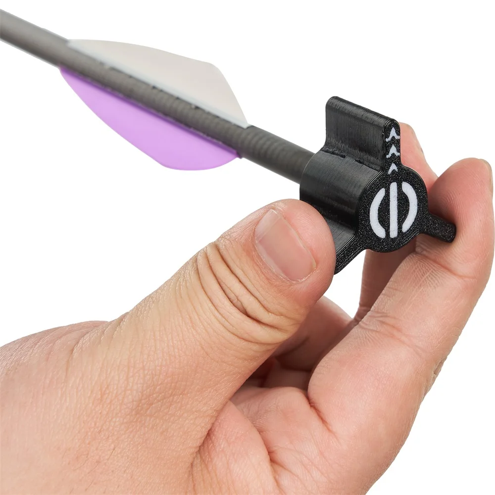 Ajustador de nock universal para flechas de arco recurvo y compuesto - imagen 3