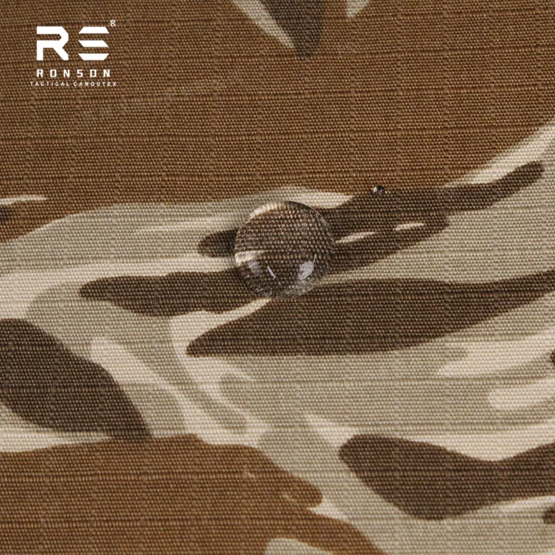 Tela camuflaje táctico tigre del desierto a rayas para uniforme - imagen 3