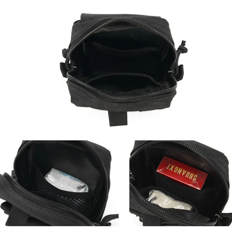 Riñonera táctica MOLLE impermeable para móvil y equipo EDC - imagen 3
