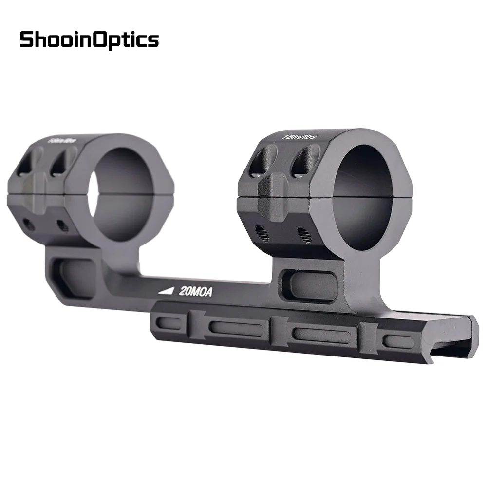 Shooin Optics Soporte cantilever de aluminio una pieza para Picatinny - imagen 5
