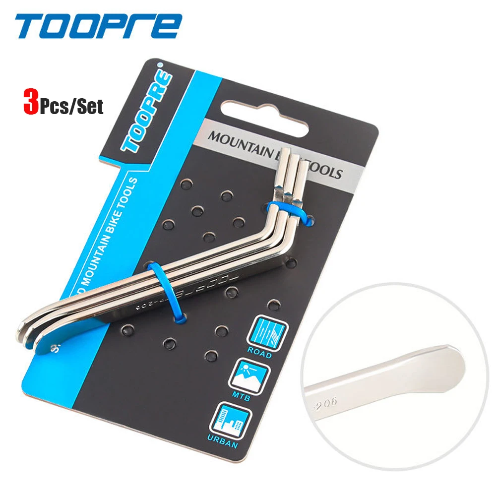 TOOPRE Palancas metálicas desmonta neumáticos bicicleta MTB y carretera