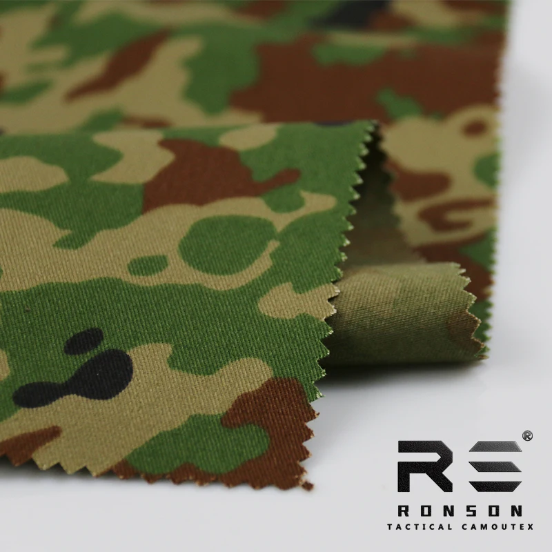 Tela táctica NYCO ripstop camuflaje JGSDF para uniforme - imagen 4