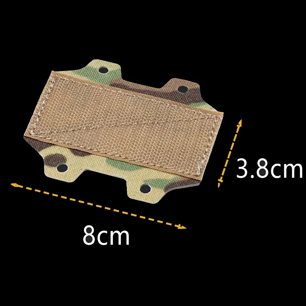 Placa táctica adhesiva para muslo y pierna con correa de sujeción - imagen 2