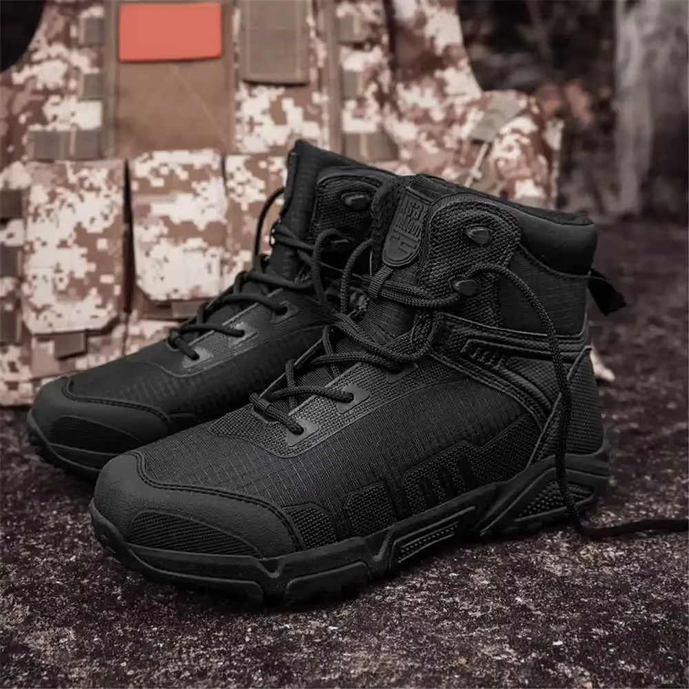 Botas tácticas vulcanizadas para senderismo y combate