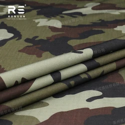 Tela táctica NYCO ripstop camuflaje irlandés para uniformes