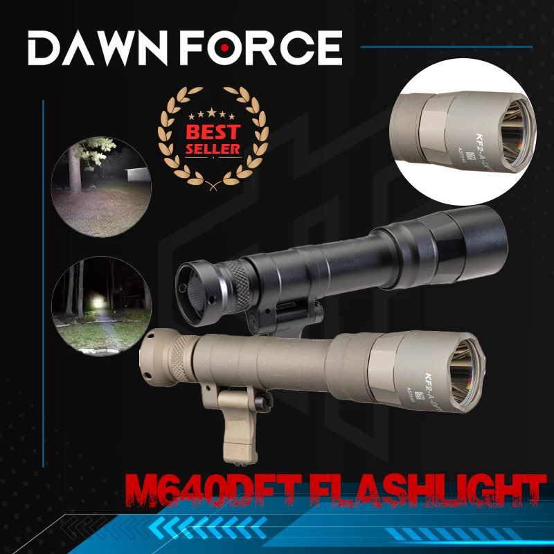 M640DFT Linterna LED táctica con montaje offset Picatinny - imagen 5
