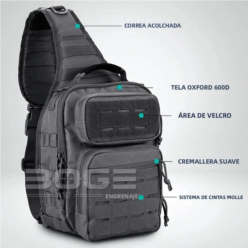 Mochila EDC Molle Assault Range para caza y senderismo - imagen 4