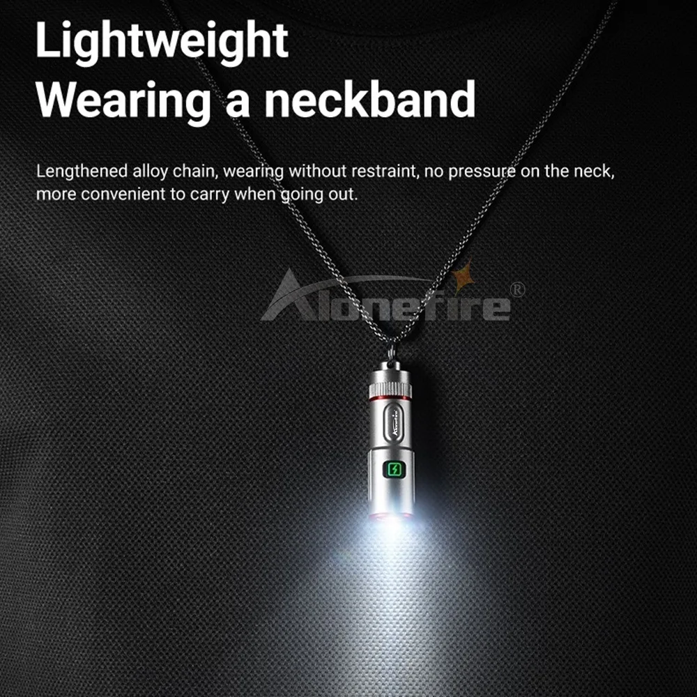 Mini linterna táctica EDC llavero antorcha para camping y emergencia - imagen 5