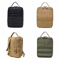 Bolsa táctica MOLLE de nylon para supervivencia y botiquín exteriores