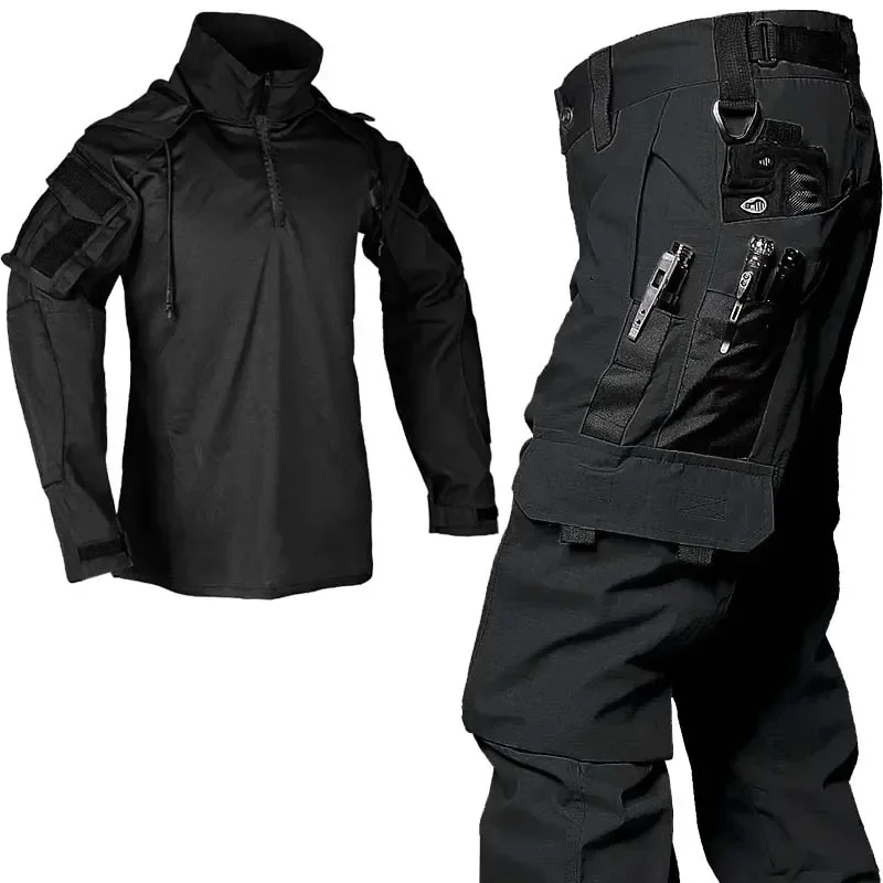 G3 Frog uniforme táctico con capucha y pantalón cargo multibolsillo - imagen 5
