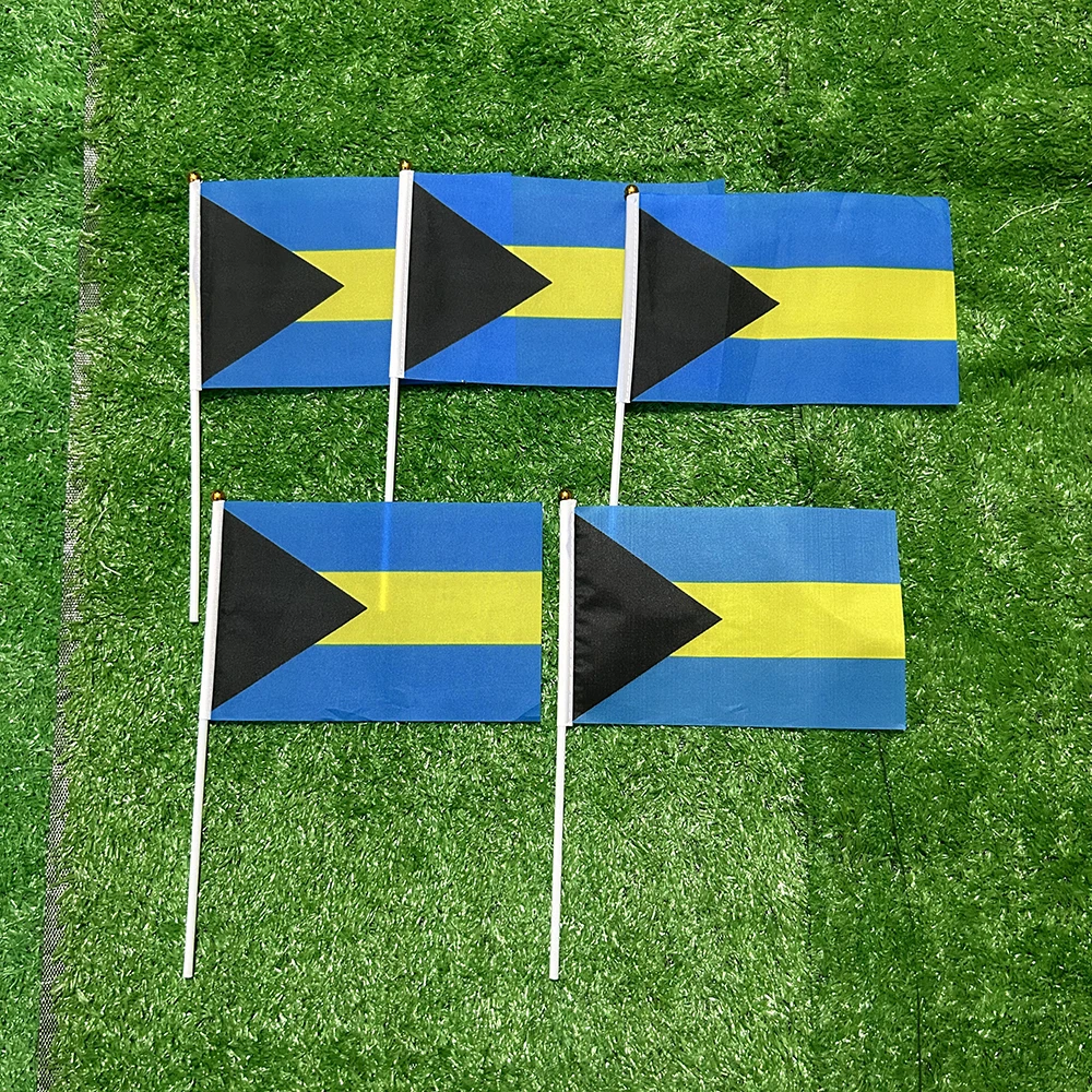 Bahama's Bandera nacional Bahamas 21x14 cm para deportes y hogar