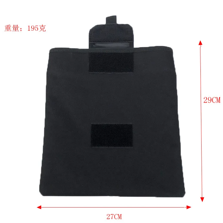 Bolsa de cintura MOLLE plegable vista frontal