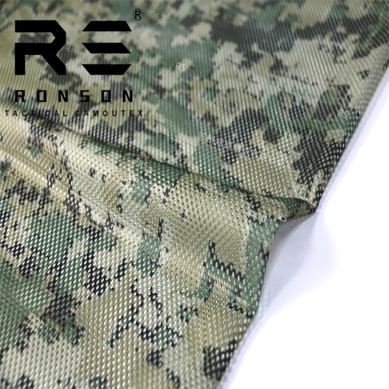 Tela de camuflaje México en malla táctica para estampado - imagen 2