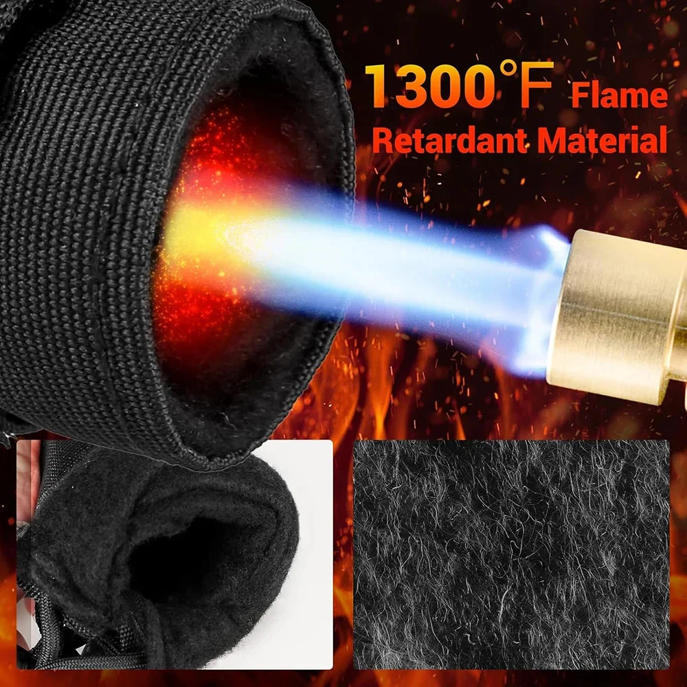 Funda protectora térmica para supresor de arma, resistente al calor - imagen 3