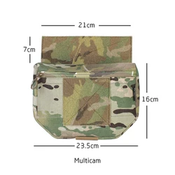 Pew Ferro Bolsa Táctica para Chest Rig de Herramientas MOLLE