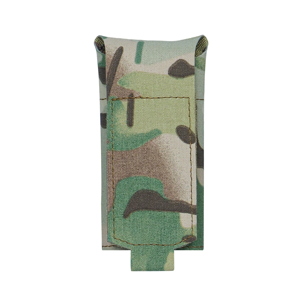 Bolsa MOLLE táctica de nailon plegable con cordón y malla - imagen 4