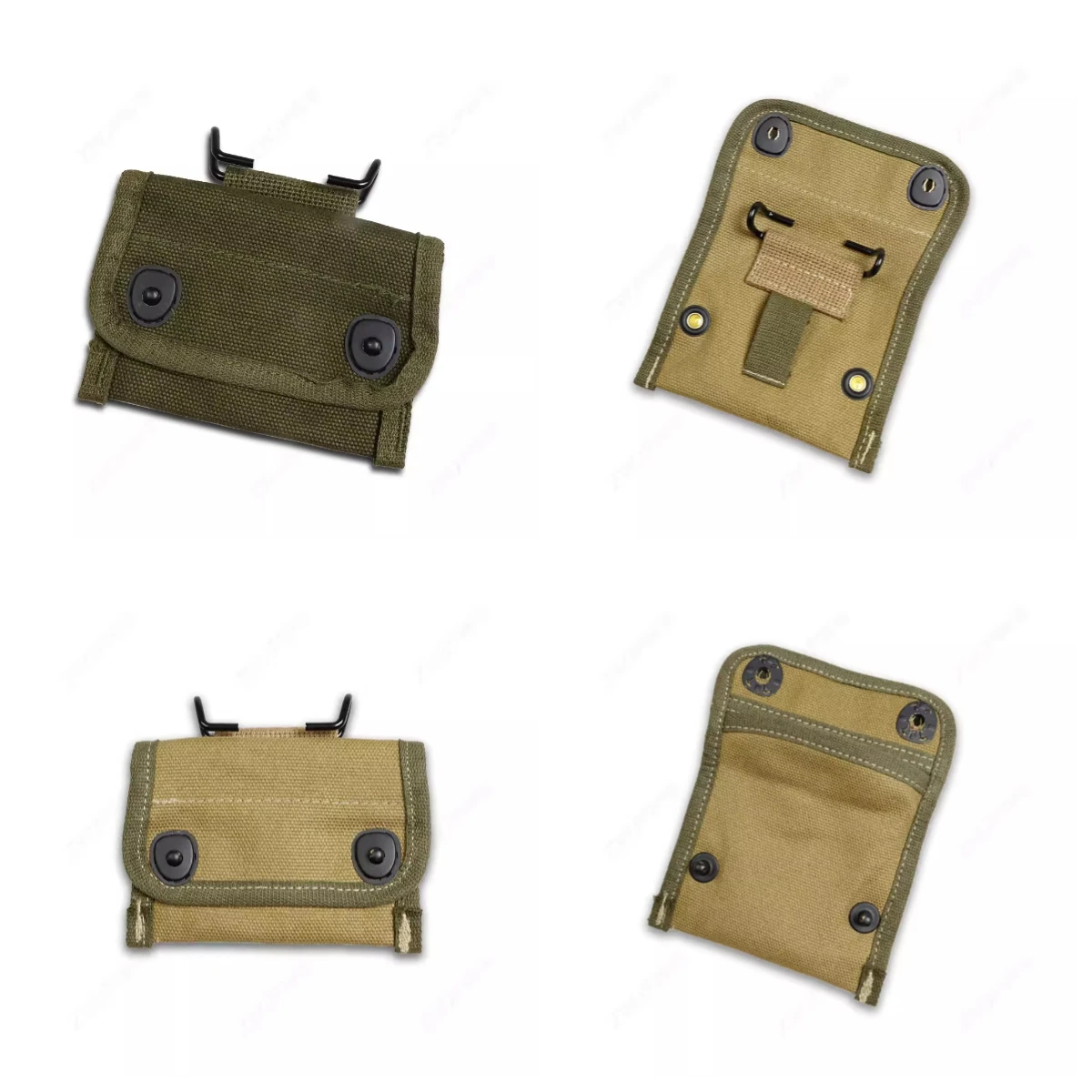 Bolsa táctica con brújula estilo Segunda Guerra Mundial retro - imagen 3