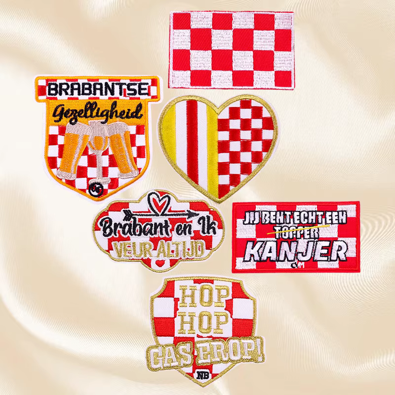 Parche Carnaval Brabant – bordado termoadhesivo para coser o planchar - imagen 4