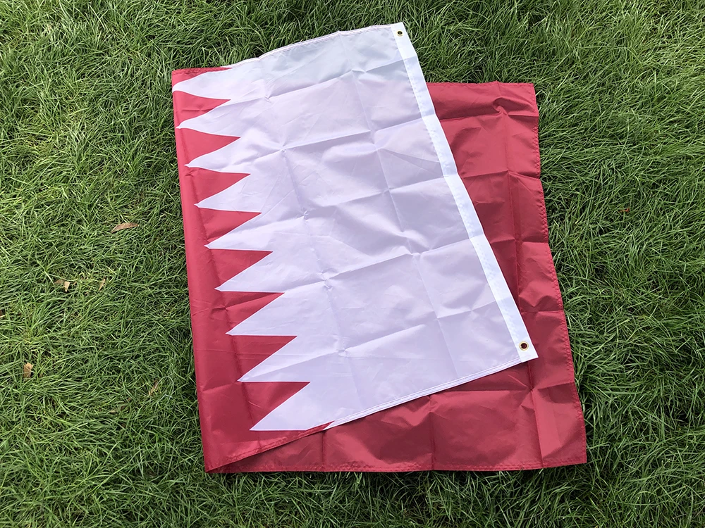SKY FLAG Bandera de Qatar Poliéster para exterior e interior - imagen 5