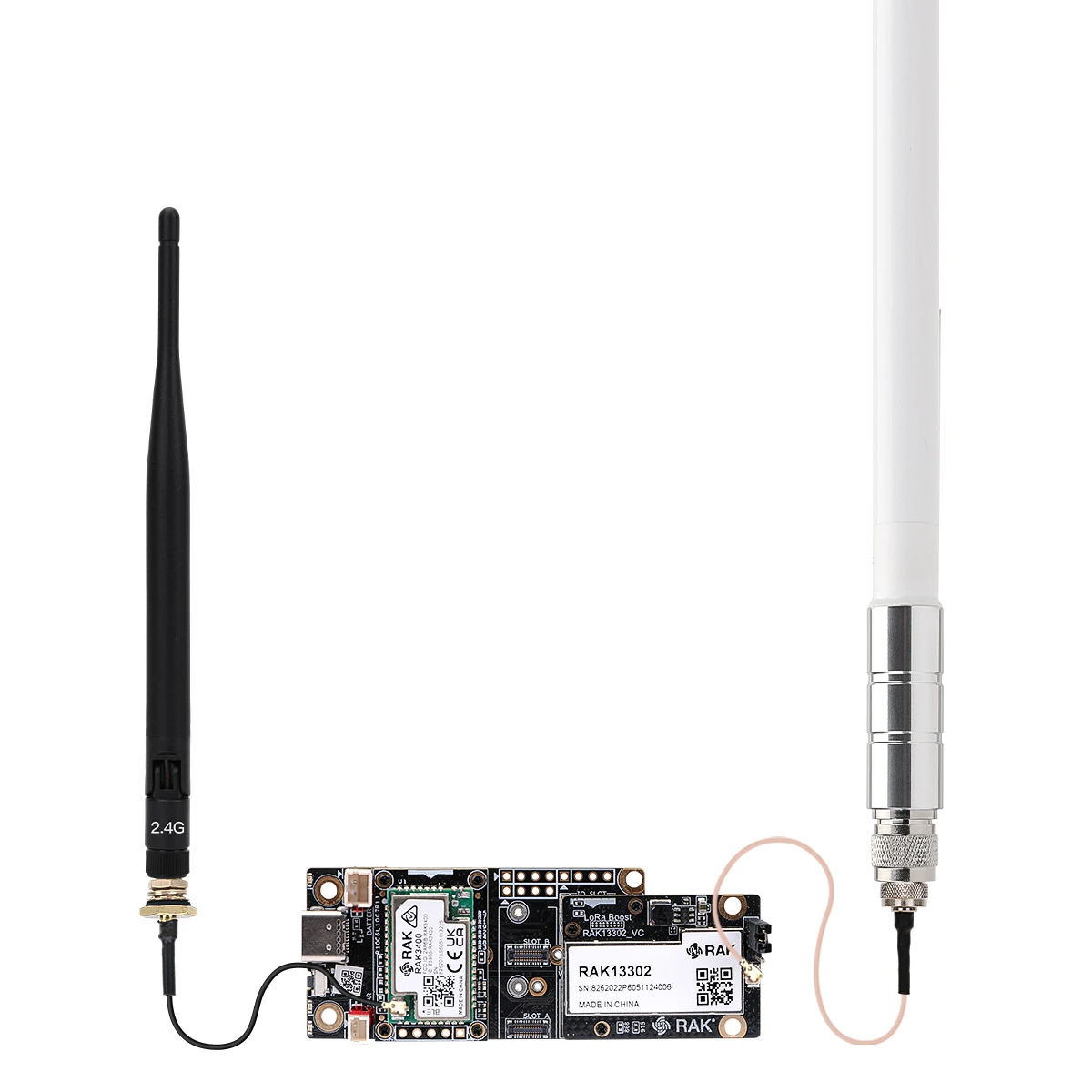 RAK WisMesh amplificador de señal LoRaWAN para Meshtastic con antena