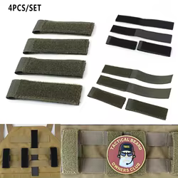 Tira identificativa MOLLE con velcro – Táctica para chaleco y mochila