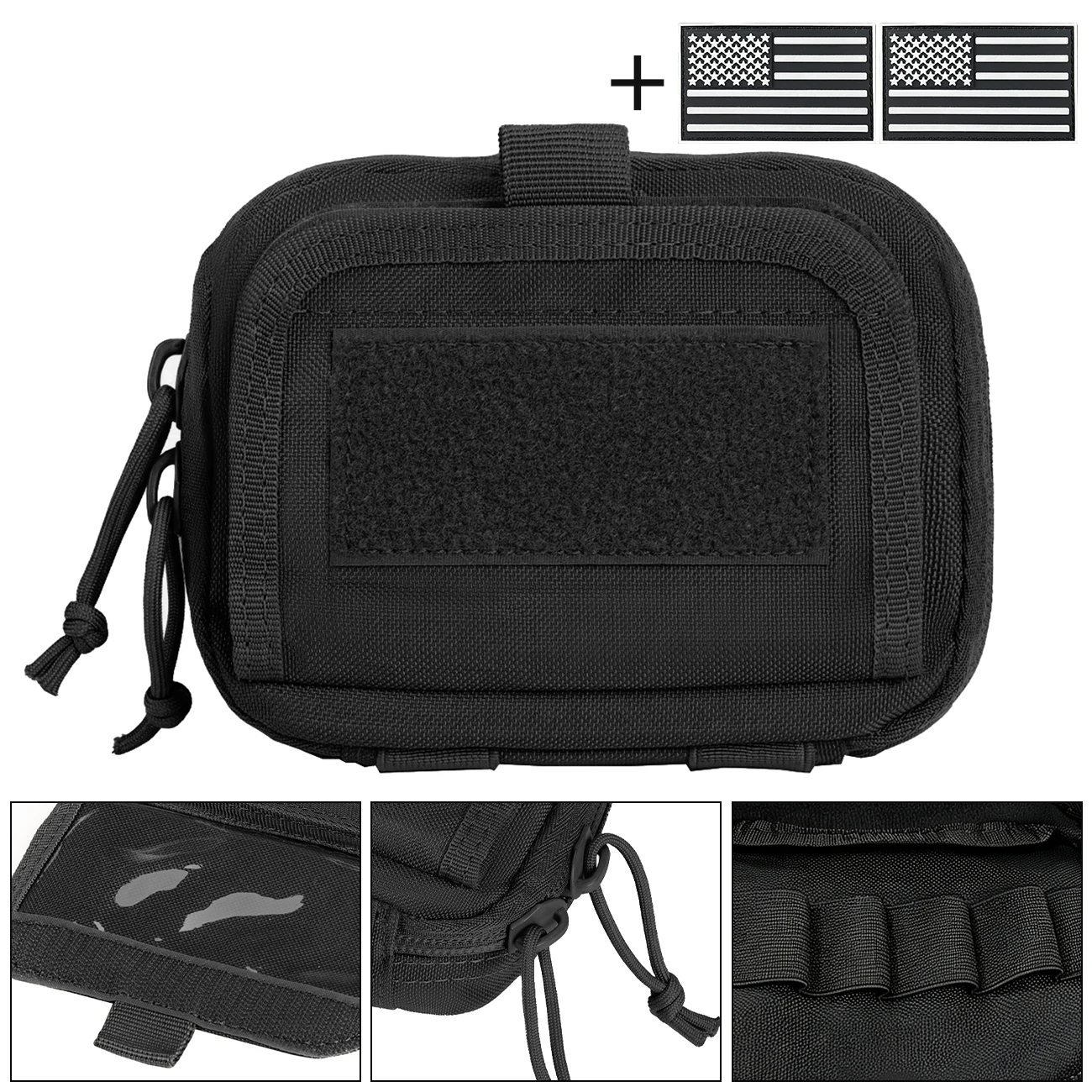 Bolsa MOLLE táctica para accesorios – Montable en cinturón - imagen 3
