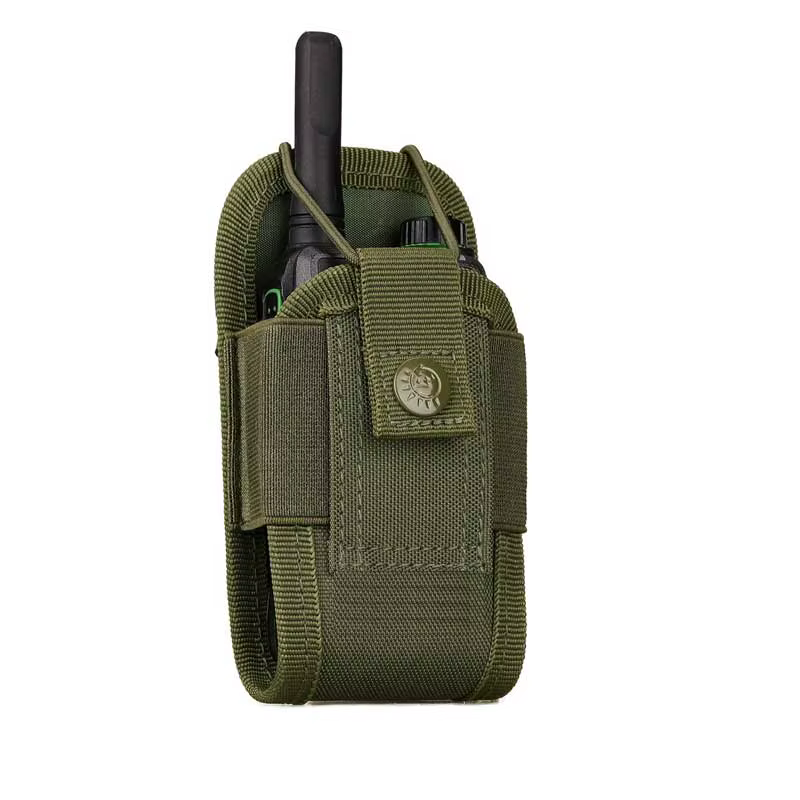 Funda MOLLE portaradio walkie con soporte intercomunicador - imagen 5