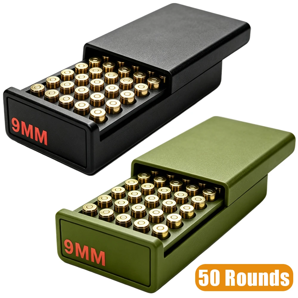 Caja organizadora para munición de 9 mm con bandeja extraíble - imagen 2
