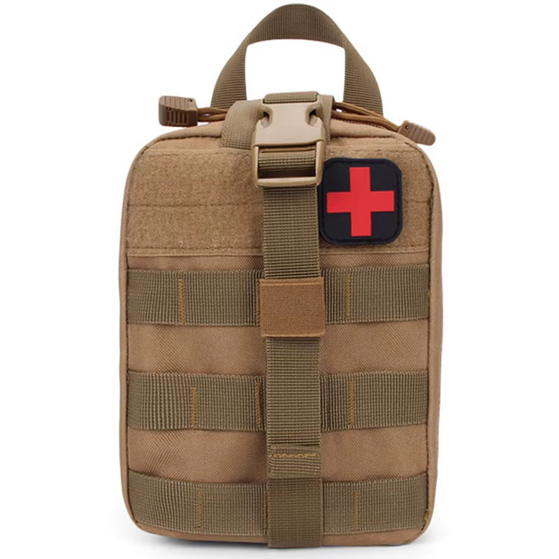 Kit de primeros auxilios táctico MOLLE bolsa médica SOS para camping - imagen 4