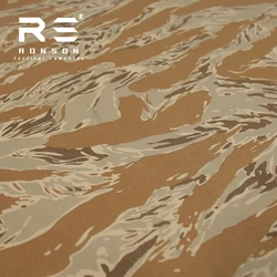 Tela táctica camuflaje desierto tigre Oxford nailon para chaleco