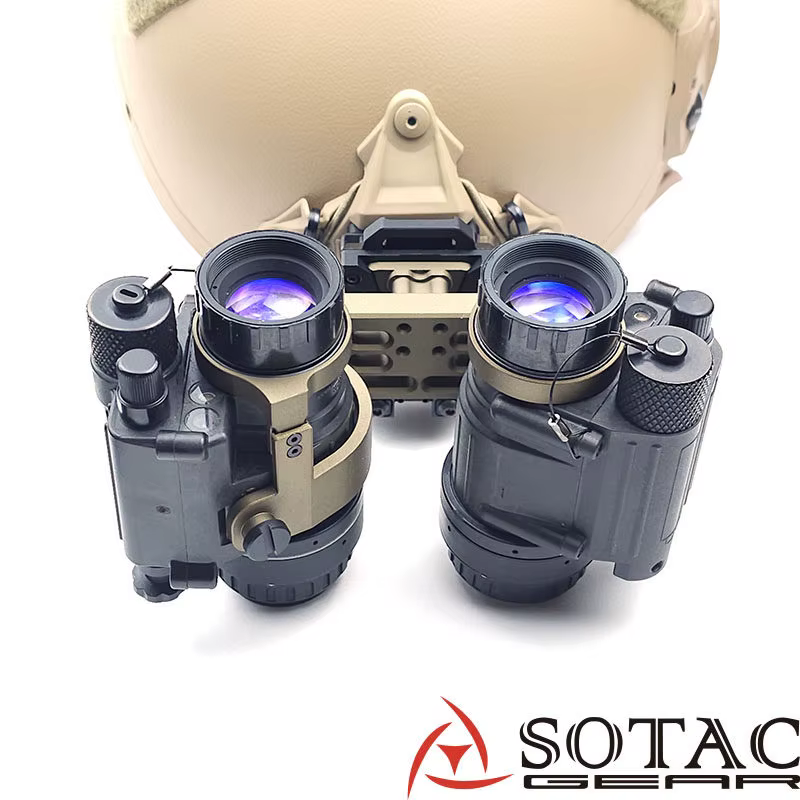 Soporte montaje PVS14 binocular NVG de metal anodizado ligero - imagen 3