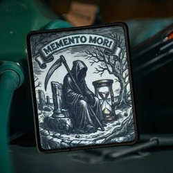 Reaper Parche táctico Memento Mori velcro para uniforme