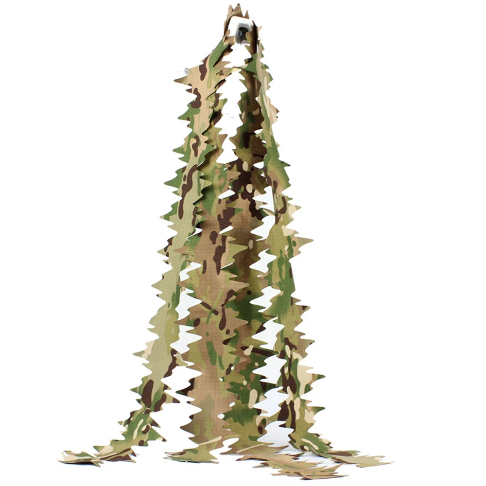 Tiras de hojas cortadas láser para camuflaje 3D – Trajes Ghillie DIY - imagen 3