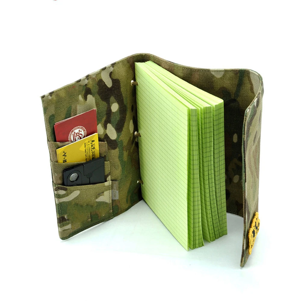Cuaderno táctico impermeable camuflaje EDC para exteriores y airsoft - imagen 2