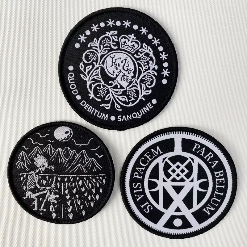 Parche velcro táctico calavera Si Vis Pacem Para Bellum - imagen 3